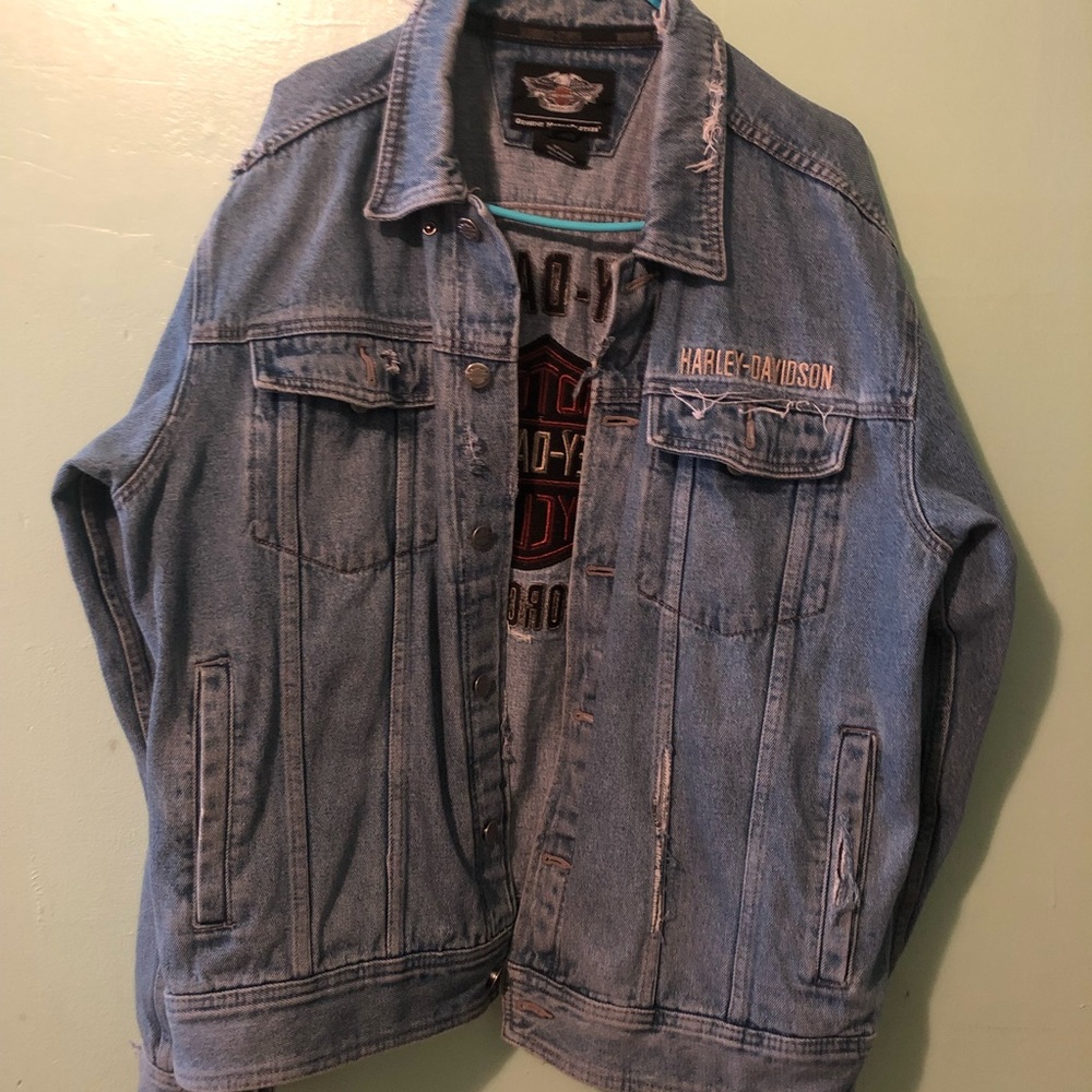 Vintage Davidson Jean Jacket
